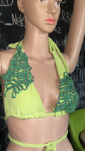 Freestyle roped bikini top